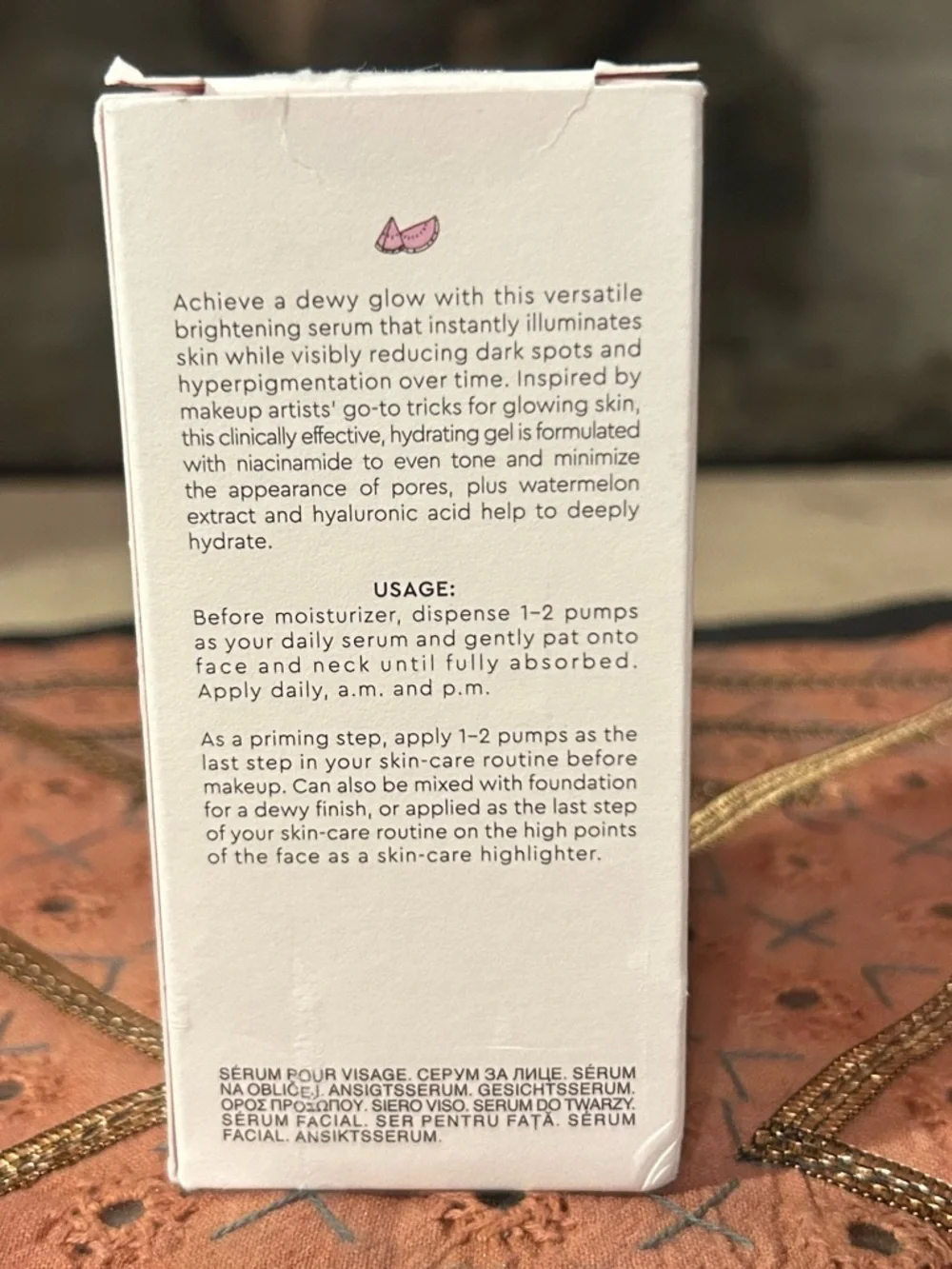 Glow Recipe Watermelon Glow Niacinamide Dew Drops Serum